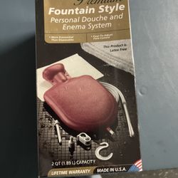  Health & BeautyFaultless Goodhealth Premium Fountain Style Professional Douche & Enema System.