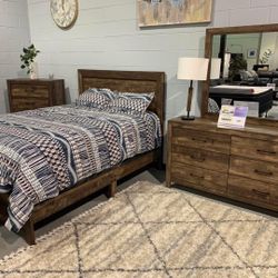 Queen Bedroom Set In Stock For Immediate Delivery 