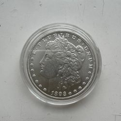 1893 cc$1 America Morgan silver