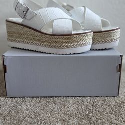 Vince Camuto Wedges, White Marrietten