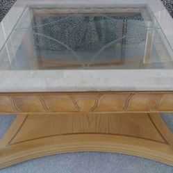 Brand New Coffee Table - Glass Top