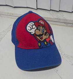 Nintendo Super Mario Baseball Cap Youth Gamer Snapback Hat