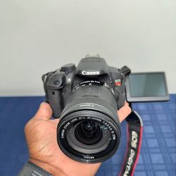 Canon EOS Rebel T5 18MP DSLR Camera, EF-S 18-55mm Lens ( IF LISTING IS UP ITS AVAILABLE)