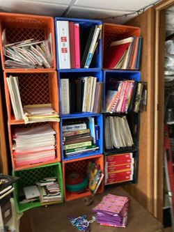 Paper, tablets, folders, binders