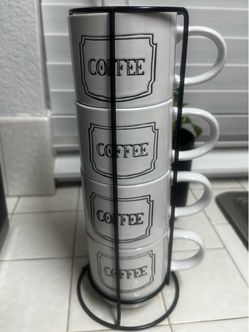 Coffee cups set