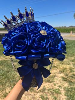 Royal blue quince Ramo