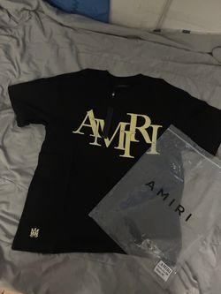 Amiri Logo T-Shirt Black Size M