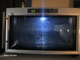 Emerson FR24SL 8 Bottle Wine Cooler with Thermal Glass Door