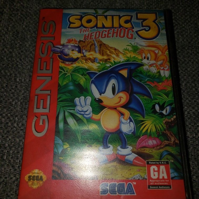 Buy Sonic the Hedgehog 3 (1994) Sega Genesis, Cheap price