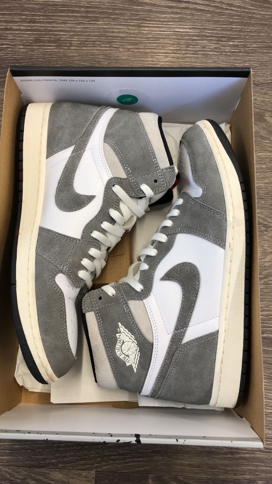 Air Jordan 1 Retro High “Washed Black”