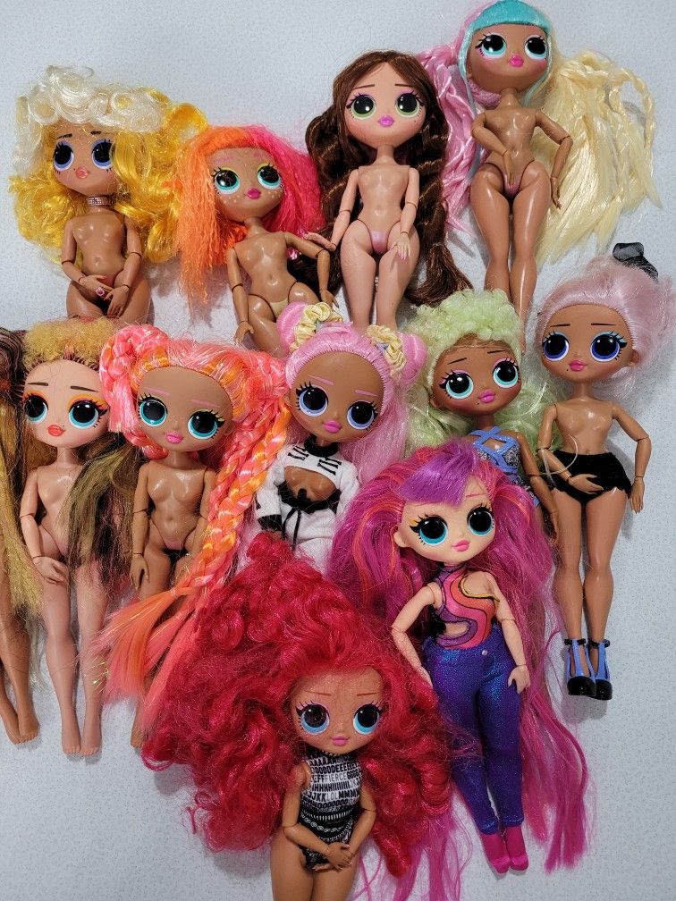 Lot of LoL Surprise Omg Assorted Fashion Doll's