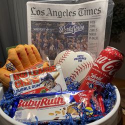 🎁 Los Angeles Dodgers Gift Basket 