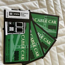 San Francisco Cable Car Tickets 