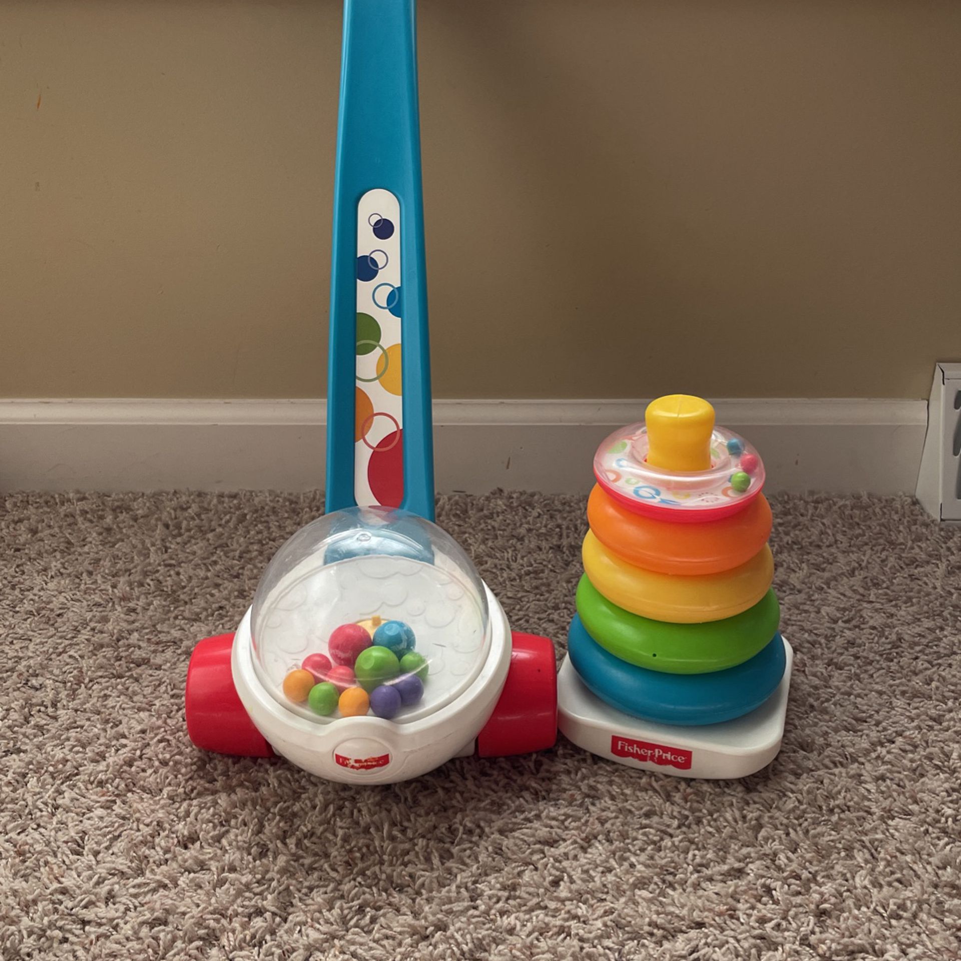 Fisher Price Stacker And Popper