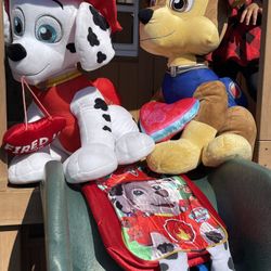 Giant  Paw Patrol Stuff Animals 