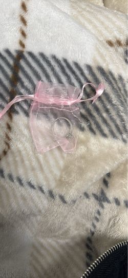 Sterling silver promise ring