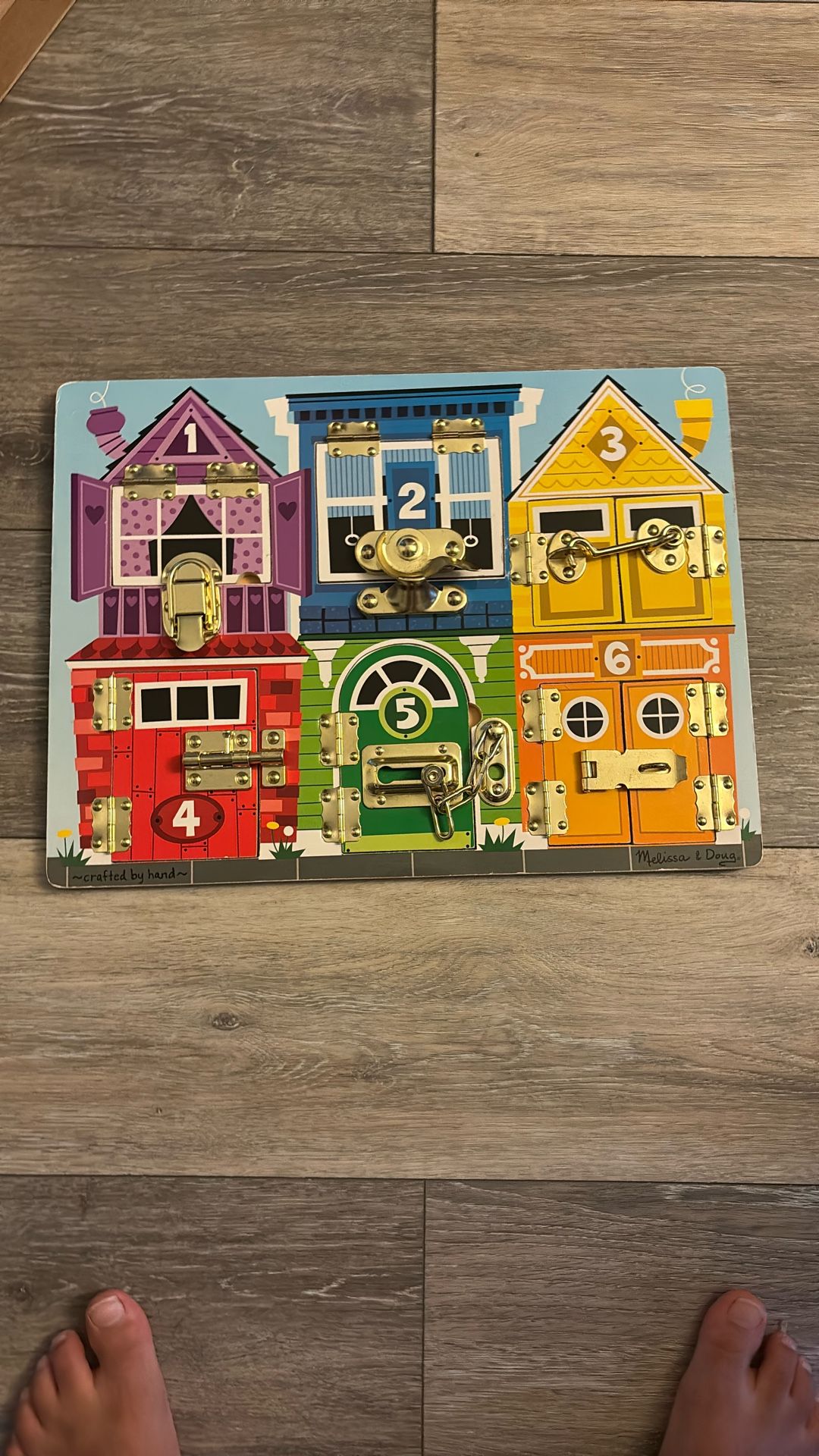 Melissa & Doug Latches Board