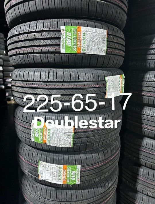2256517 Doublestar tires with free installation mount & balance 225-65-17
