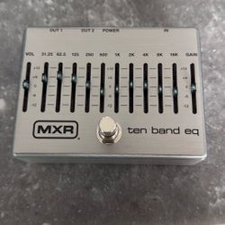 MXR Ten Band Eq Guitar Pedal