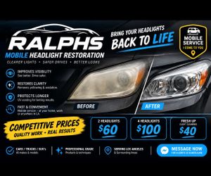 Headlight Restoration- The Valley, Los Angeles