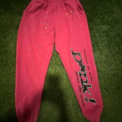 Sp5der [Spider Worldwide] Pink Sweatpants [P*NK]