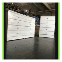 5 and 8 drawers dresser / Five and eight drawers dresser