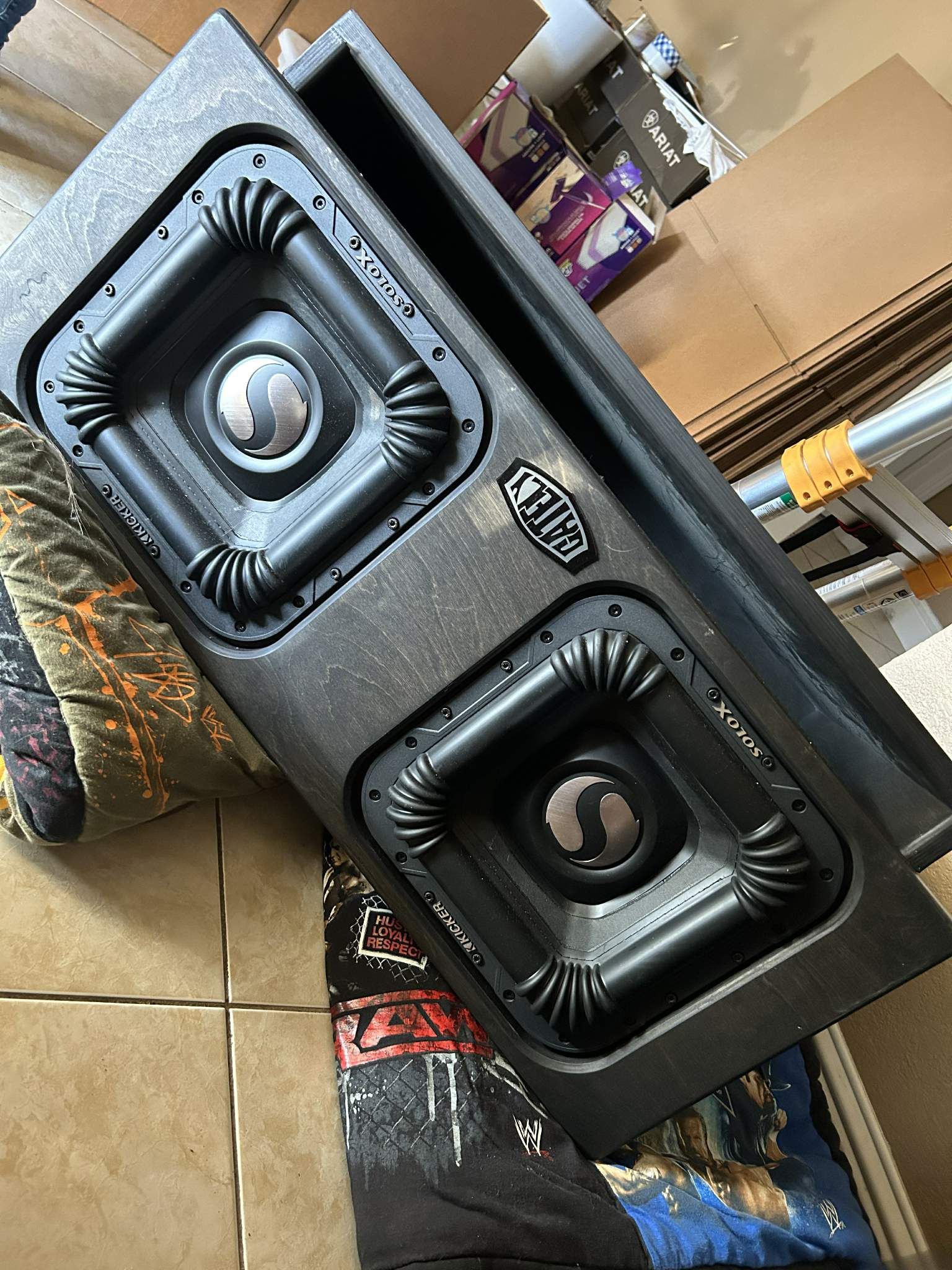 KICKER SoloX L7X ohm voice coil component subwoofer