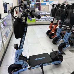 Arwibon GT08 Electric Scooter 50MPH! Finance For $50 Down Payment!!