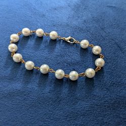 Pearl  Bracelet & Colored Beads Bracelet 
