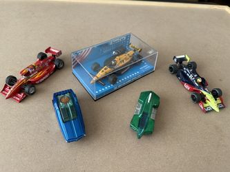 Hot Wheels & Minichamp Indy 5 Cars Total