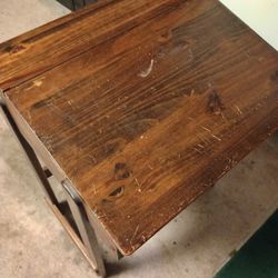 Homemade Vintage Style Student Desk