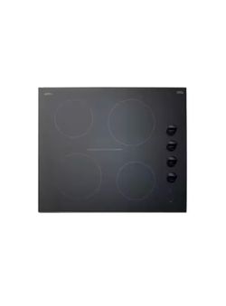 Summit Appliance 24" Radiant Electric Cooktop in Black with 4 Elements