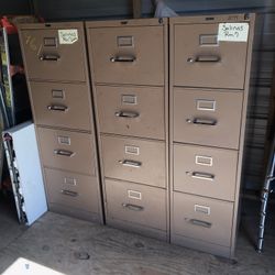4 Drawer File Cabinets 