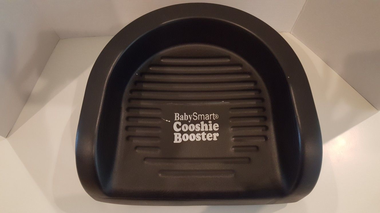 Black BabySmart Cooshie Foam Toddler Booster Seat Baby Smart