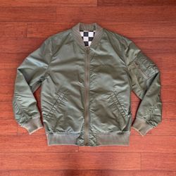 Supreme Reversible Checkered Ma 1 Jacket 