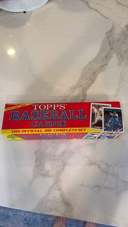 1988 TOPPS Baseball cards
