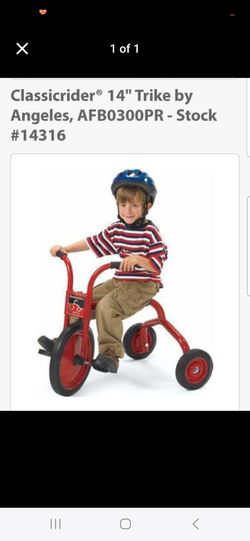 Classic Rider 14" Trike bike by Angeles