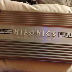 Hifonics amplifier