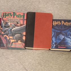 Full harry potter book collection. Mix with hard and paperback covers