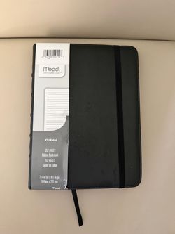 Mead leather journal. 352 pages.