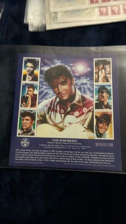 Sheet of Elvis Stamps from Micronesia 1997