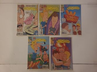 Beavis And Butt-Head LOT Issues #1-#5 Marvel Comics NM 1994 Bagged and Boarded