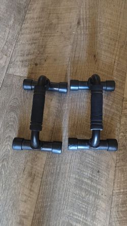 Push up bars with grips $10
