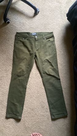 Olive Green Jeans