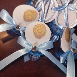 Up Baby Shower Pacifiers Guest Favor Necklaces 