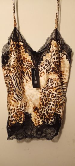 Sexy animal print cami