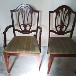 Antique set of chairs