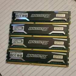 Ballistic RAM 4x4GB DDR3 240-pin
