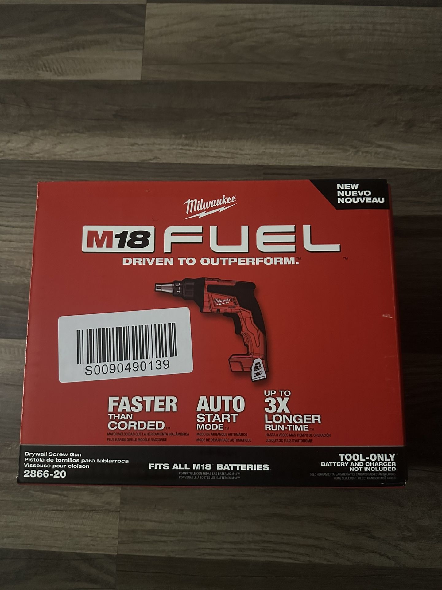 Milwaukee M18 FUEL Drywall Screw Gun (Tool-Only)