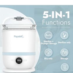 Papablic 5-in-1 Bottle Sterilizer 